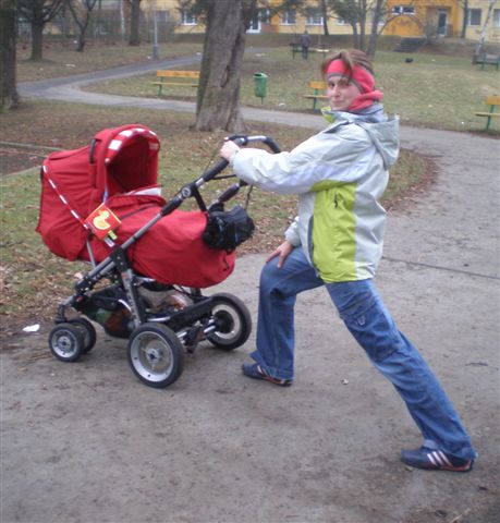 jogging s kočárkem 1